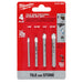 Milwaukee 48-20-8998 4PC  Natural Stone Bit Set - 2