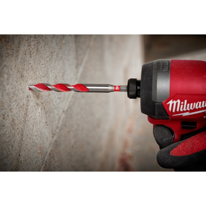 Milwaukee 48-20-9000 1/8" x 2" x 3-1/2" SHOCKWAVE™ Carbide Hammer Drill Bit - 8