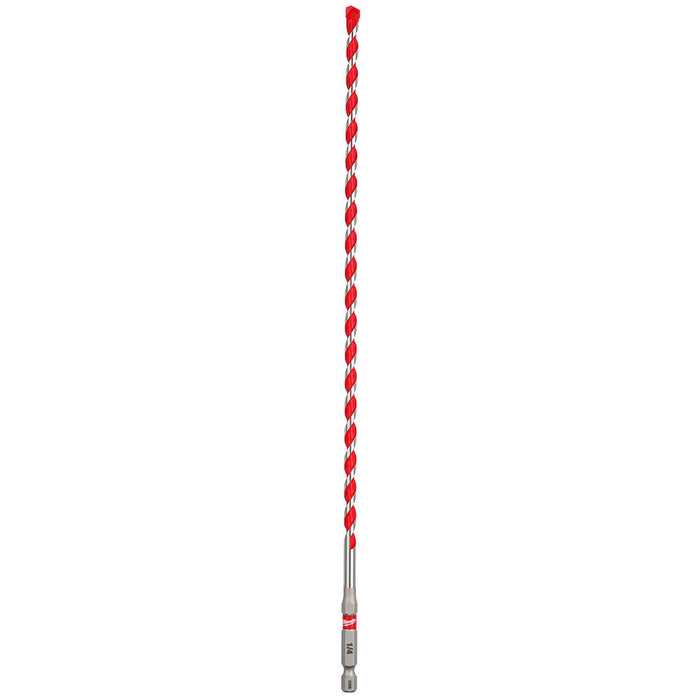 Milwaukee 48-20-9012 1/4" x 10" x 12" Carbide Hammer Drill Bit - 10
