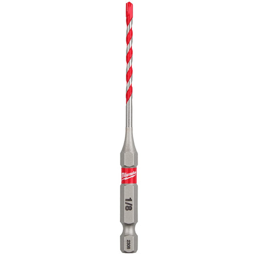 Milwaukee 48-20-9100 1/8" x 2" x 3-1/3" SHOCKWAVE™ Carbide Hammer Drill Bit Bulk 25PK