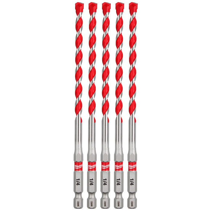 Milwaukee 48-20-9162 1/4" SHOCKWAVE™ Carbide Hammer Drill Bit