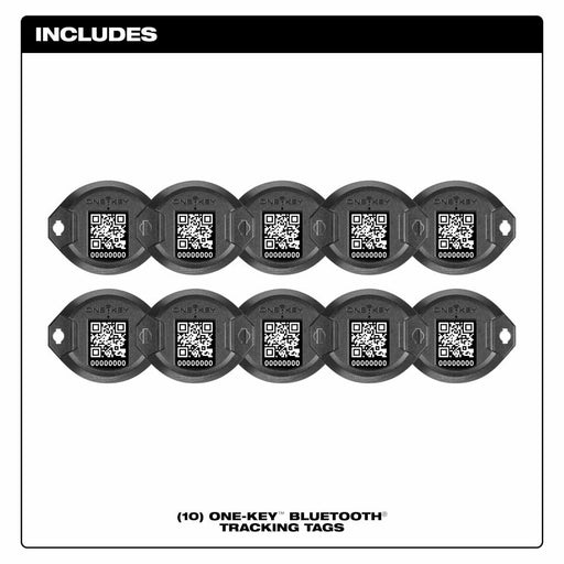 Milwaukee 48-21-2310 ONE-KEY(TM) Bluetooth Tracking Tag - 10 Pack - 2