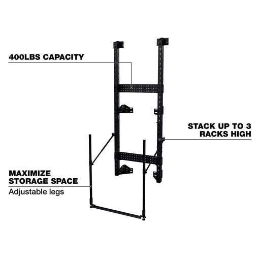 Milwaukee 48-21-8010 PACKOUT Rack Frame for Modular Storage System - 2