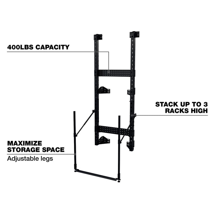 Milwaukee 48-21-8010 PACKOUT Rack Frame for Modular Storage System - 2