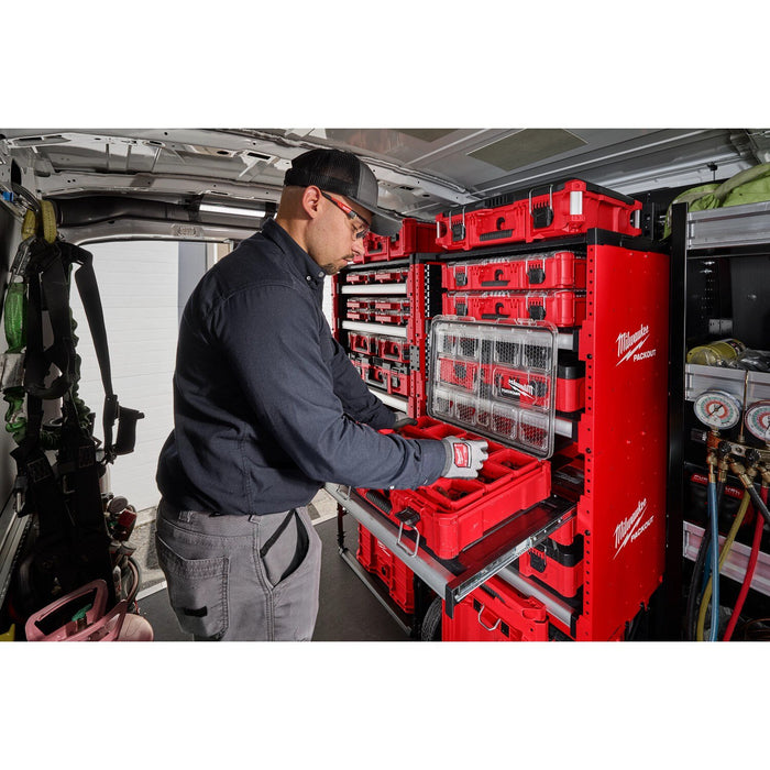Milwaukee 48-21-8040 PACKOUT Rack Drawer for Modular Storage System - 7