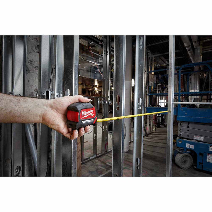 Milwaukee 48-22-0316 16Ft Compact Magnetic Tape Measure - 8