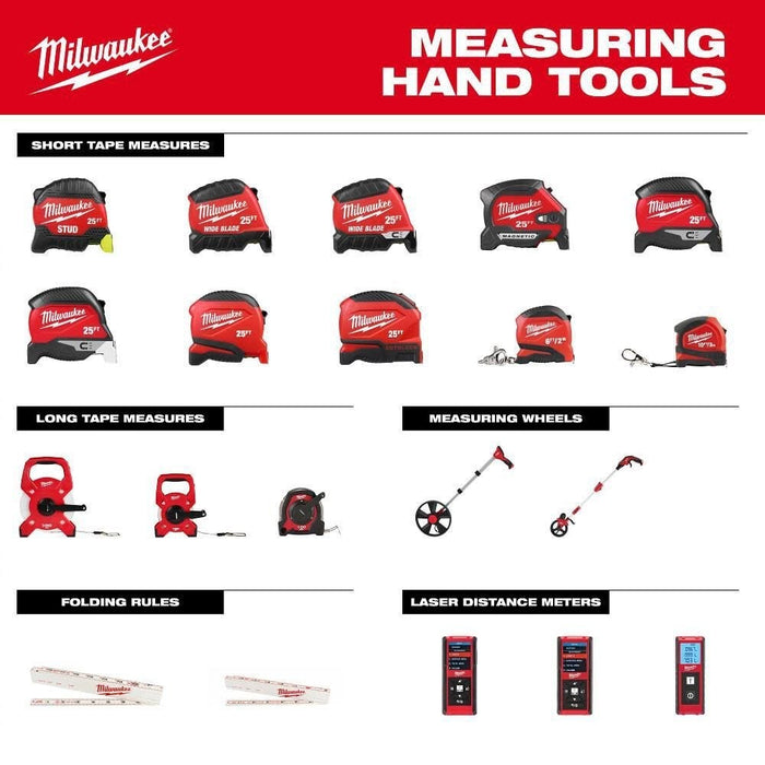 Milwaukee 48-22-1025M 25ft Magnetic Tape Measure - 6