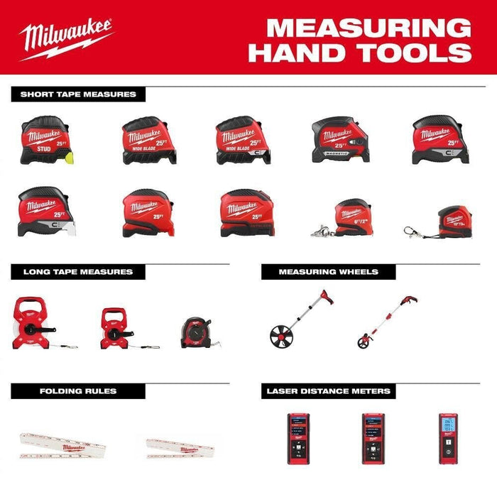 Milwaukee 48-22-1025M 25ft Magnetic Tape Measure - 6