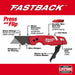 Milwaukee 48-22-1502 FASTBACK Folding Utility Knife w/ Blade Storage - 3