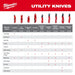Milwaukee 48-22-1516 Compact Side Slide Utility Knife - 9