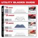 Milwaukee 48-22-1934 5 PC Carton Utility Knife Blades - 3