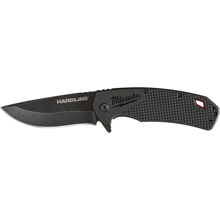 Milwaukee 48-22-1999 3.5" HARDLINE Smooth Blade Pocket Knife - 2