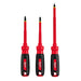 Milwaukee 48-22-2202 3PC 1000V Insulated Screwdriver Set - 3