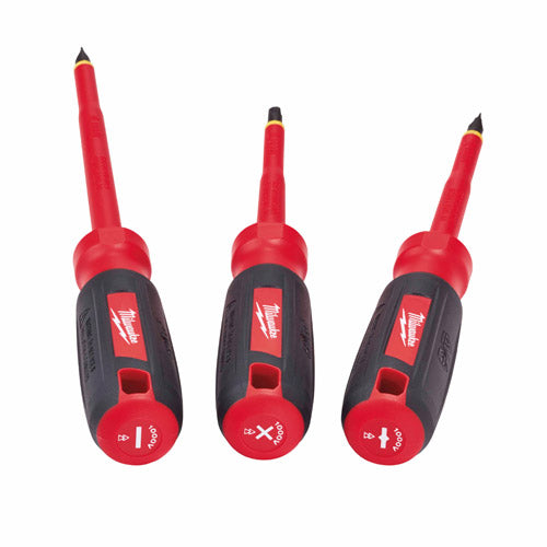 Milwaukee 48-22-2202 3PC 1000V Insulated Screwdriver Set - 6