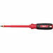 Milwaukee 48-22-2221 1/4" Slotted - 6" 1000V Insulated Screwdriver - 2