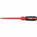 Milwaukee 48-22-2221 1/4" Slotted - 6" 1000V Insulated Screwdriver - 2