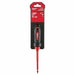Milwaukee 48-22-2231 3/16" Cabinet - 4" 1000V Insulated Screwdriver - 2