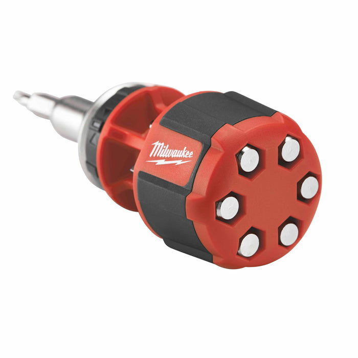 Milwaukee 48-22-2330 8-in-1 Compact Ratcheting Multi-bit Driver - 8