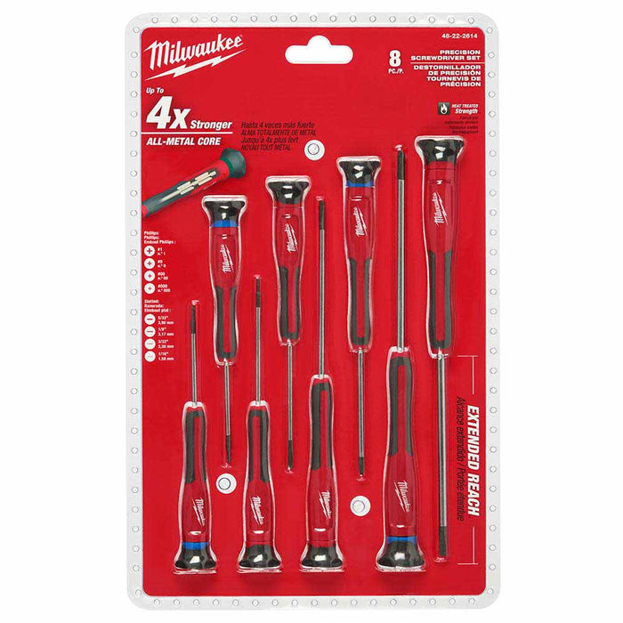 Milwaukee 48-22-2614 8PC Precision Screwdriver - 4