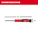 Milwaukee 48-22-2932 4-in-1 Pocket Precision Multi-Bit Screwdriver - 4