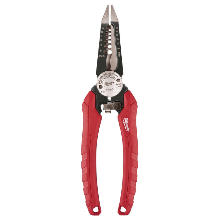 Milwaukee 48-22-3079 8GA - 20GA 6 IN 1 Combination Wire Pliers - 3