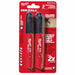 Milwaukee 48-22-3102 Inkzall Black Medium Point Marker (2 PK) - 2