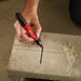 Milwaukee 48-22-3130 INKZALL Medium Chisel Tip Black Marker King Size (Bulk/35524) - 4