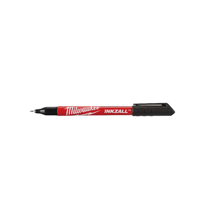 Milwaukee 48-22-3164 4 Pack INKZALL Black Ultra Fine Point Pens - 3