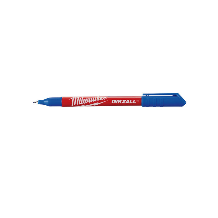 Milwaukee 48-22-3162 12 Pack INKZALL Blue Ultra Fine Point Pens - 3