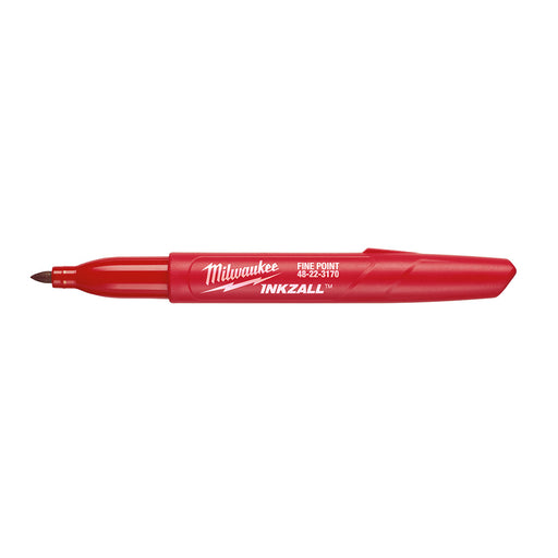 Milwaukee 48-22-3170 INKZALL Red Fine Point Markers - 2