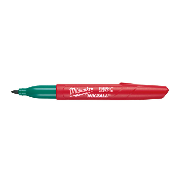 Milwaukee 48-22-3190 INKZALL Green Fine Point Markers - 3