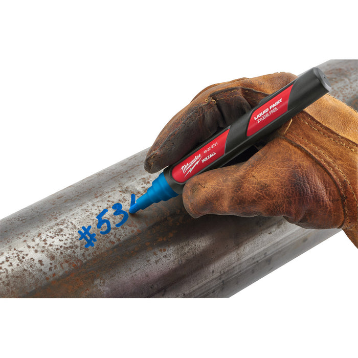 Milwaukee 48-22-3761 INKZALL Blue Paint Marker - 3