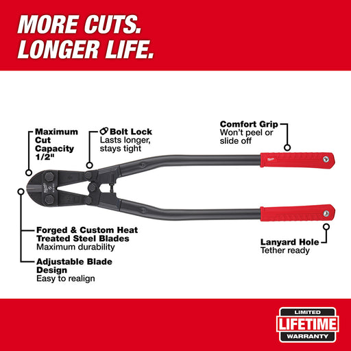 Milwaukee 48-22-4031 30" Bolt Cutter - 2