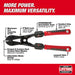 Milwaukee 48-22-4114 14" Adaptable Bolt Cutter with POWERMOVE - 2