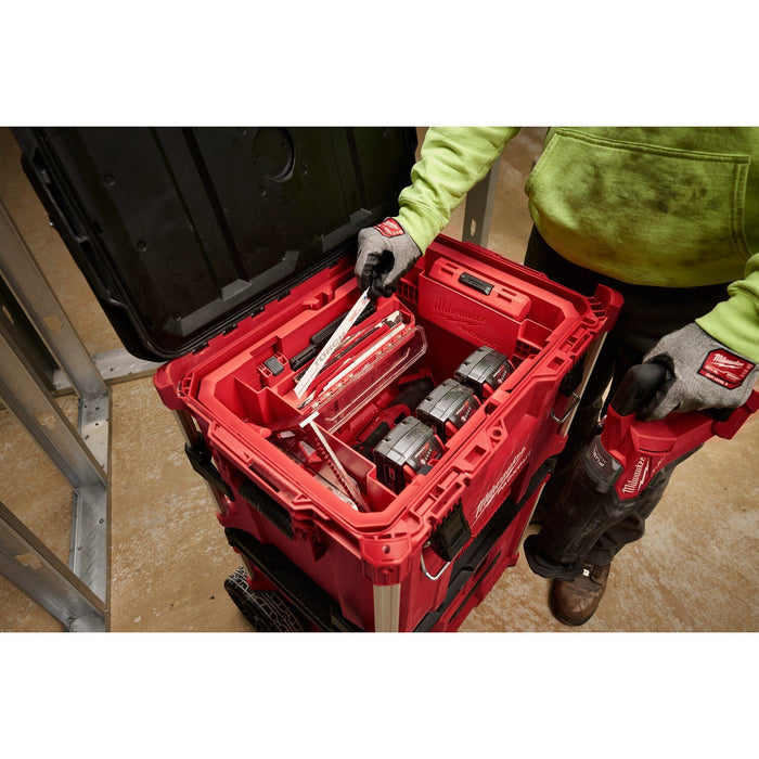 Milwaukee 48-22-8029 PACKOUT Tool Box Attachment Ready Tray with Accessory Compartments 19.84 in. x 13.11 in. x 4.41 in. (1 Each) - 5