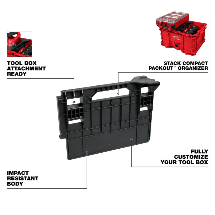 Milwaukee 48-22-8038 Divider for PACKOUT Crate Tool and Parts Organizer - 3