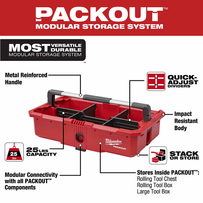 Milwaukee 48-22-8045 PACKOUT Tool Tray - 6