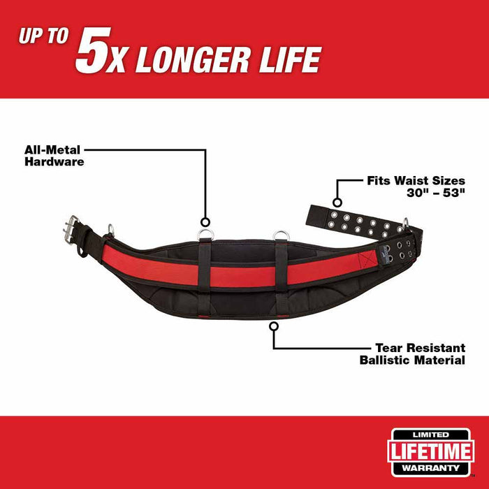 Milwaukee 48-22-8140 Padded Work Belt - 2