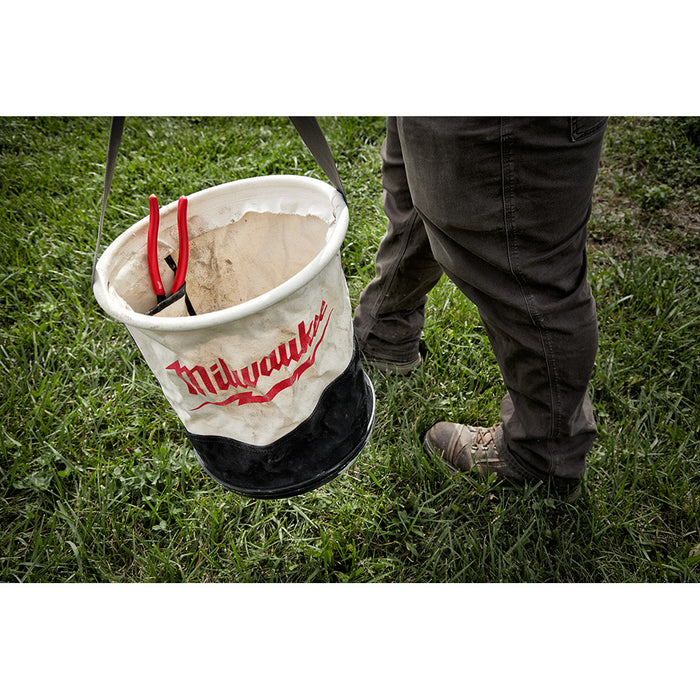 Milwaukee 48-22-8270 Canvas Utility Bucket - 5