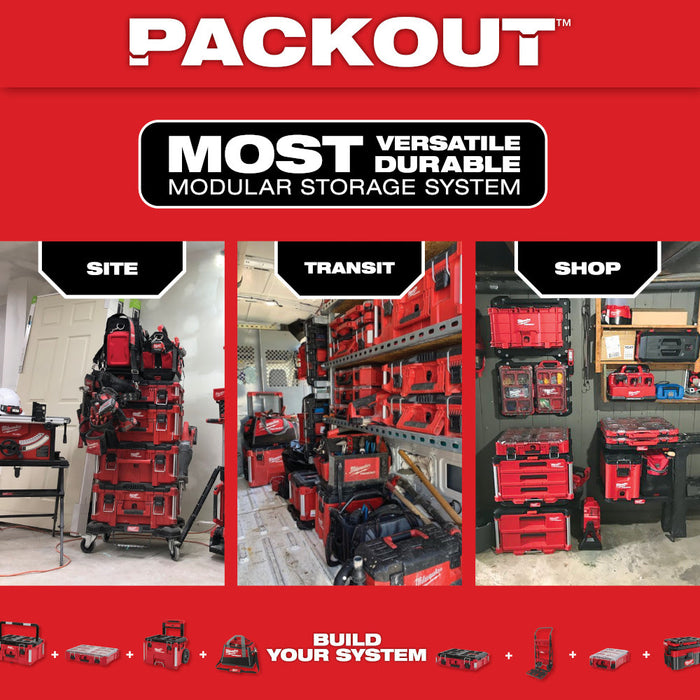 Milwaukee 48-22-8301 48-Pocket Packout Backpack - 8