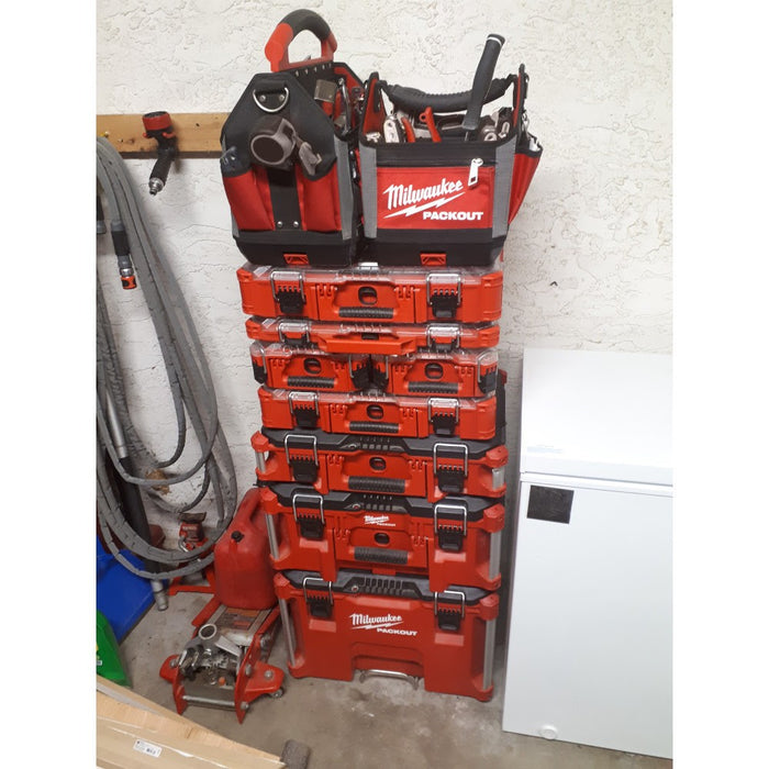 Milwaukee 48-22-8310 10" PACKOUT Tool Tote with 28 Pockets - 7