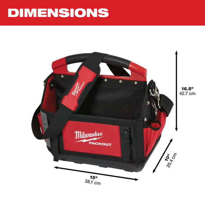 Milwaukee 48-22-8315 15" PACKOUT Tote - 3