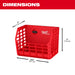 Milwaukee 48-22-8342 PACKOUT Compact Wall Basket - 4