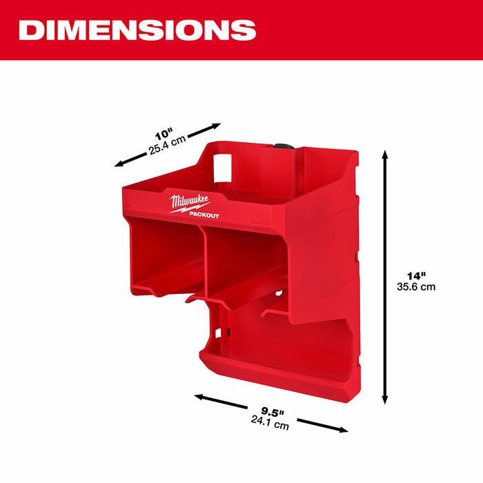 Milwaukee 48-22-8343 PACKOUT Shop Storage Tool Station - 4