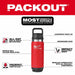 Milwaukee 48-22-8396R PACKOUT 24oz Insulated Bottle with Chug Lid - Red - 2