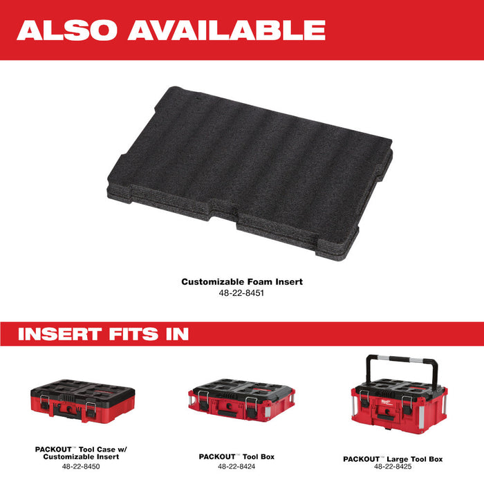 Milwaukee 48-22-8425 PACKOUT Large Tool box - 9