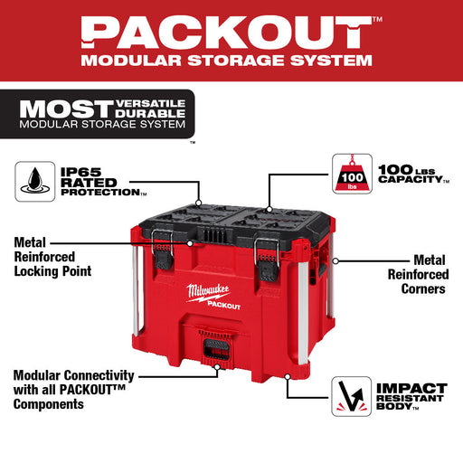 Milwaukee 48-22-8429 PACKOUT™ XL Tool Box - 2