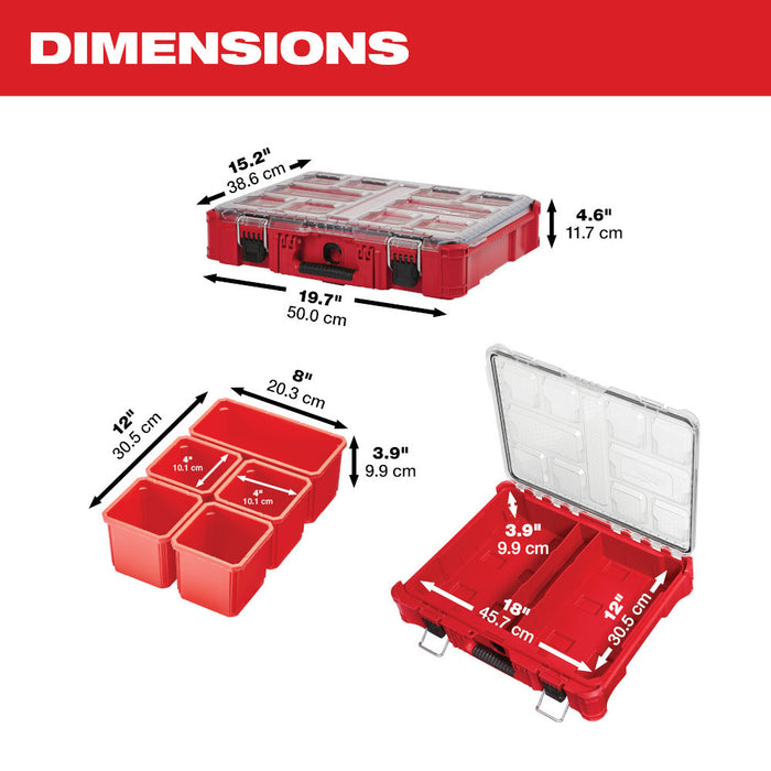 Milwaukee 48-22-8430 PACKOUT Organizer - 3