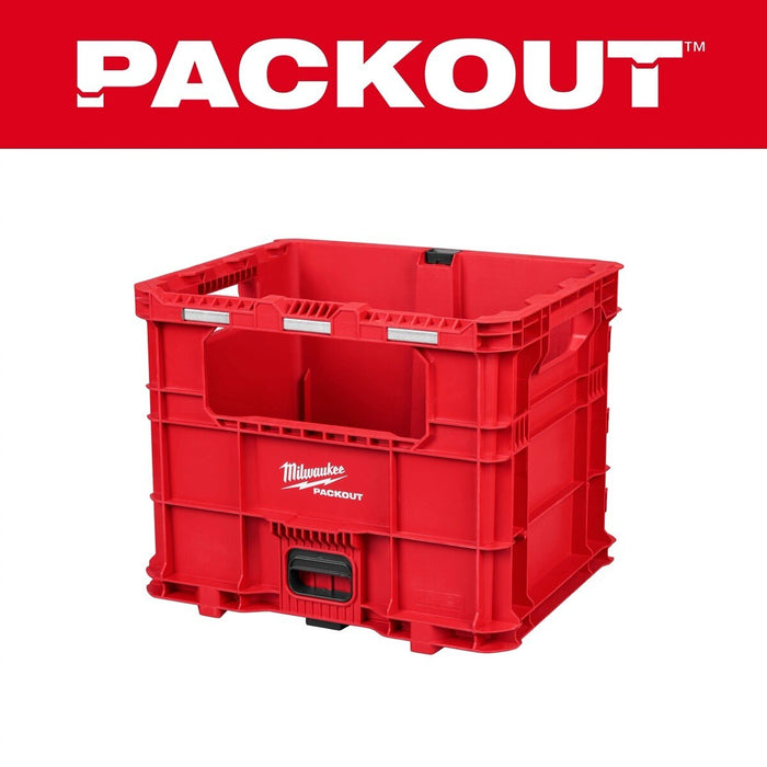 Milwaukee 48-22-8439 PACKOUT XL Crate Modular Tool Storage with 75 lb Capacity - 2