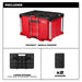 Milwaukee 48-22-8441 PACKOUT Single Drawer Tool Box 22.2" W x 16.3" L x 14.3" H with Locking Bar and Dividers - 5